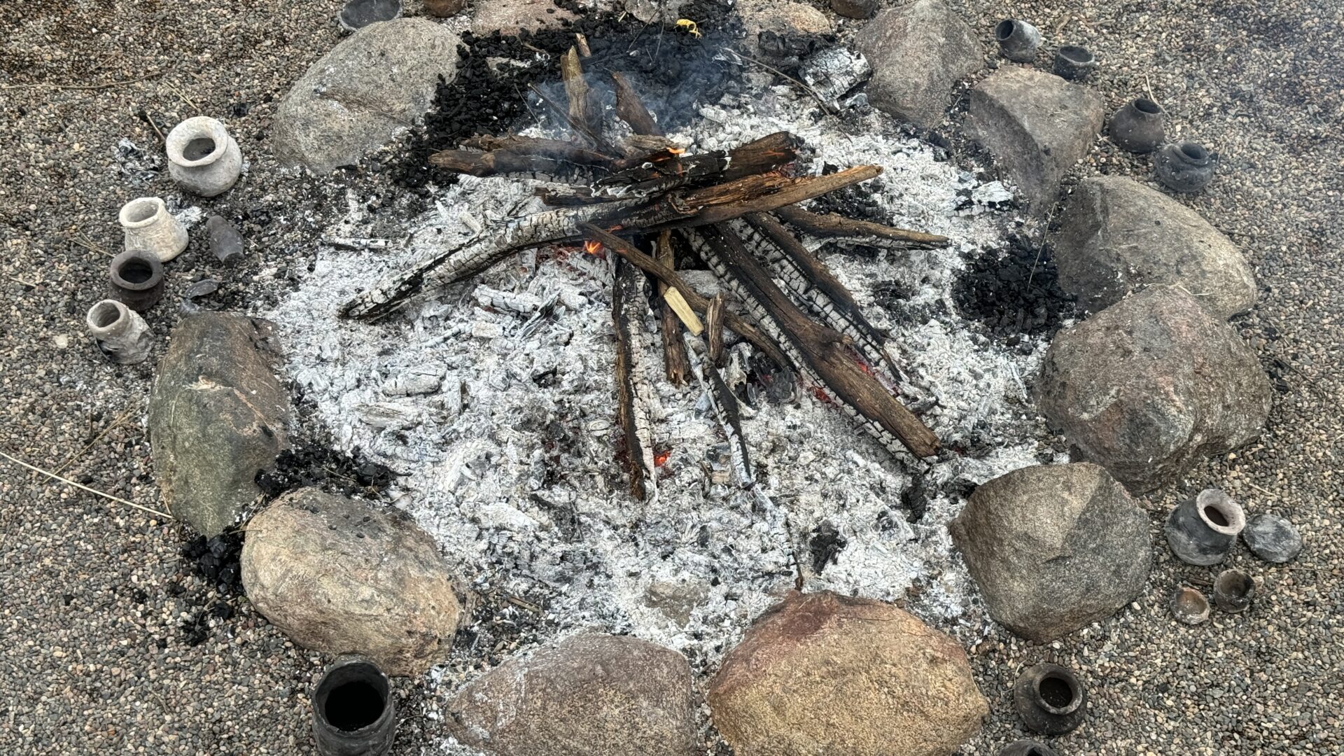 Cremation
Pottery Firing
Spring24