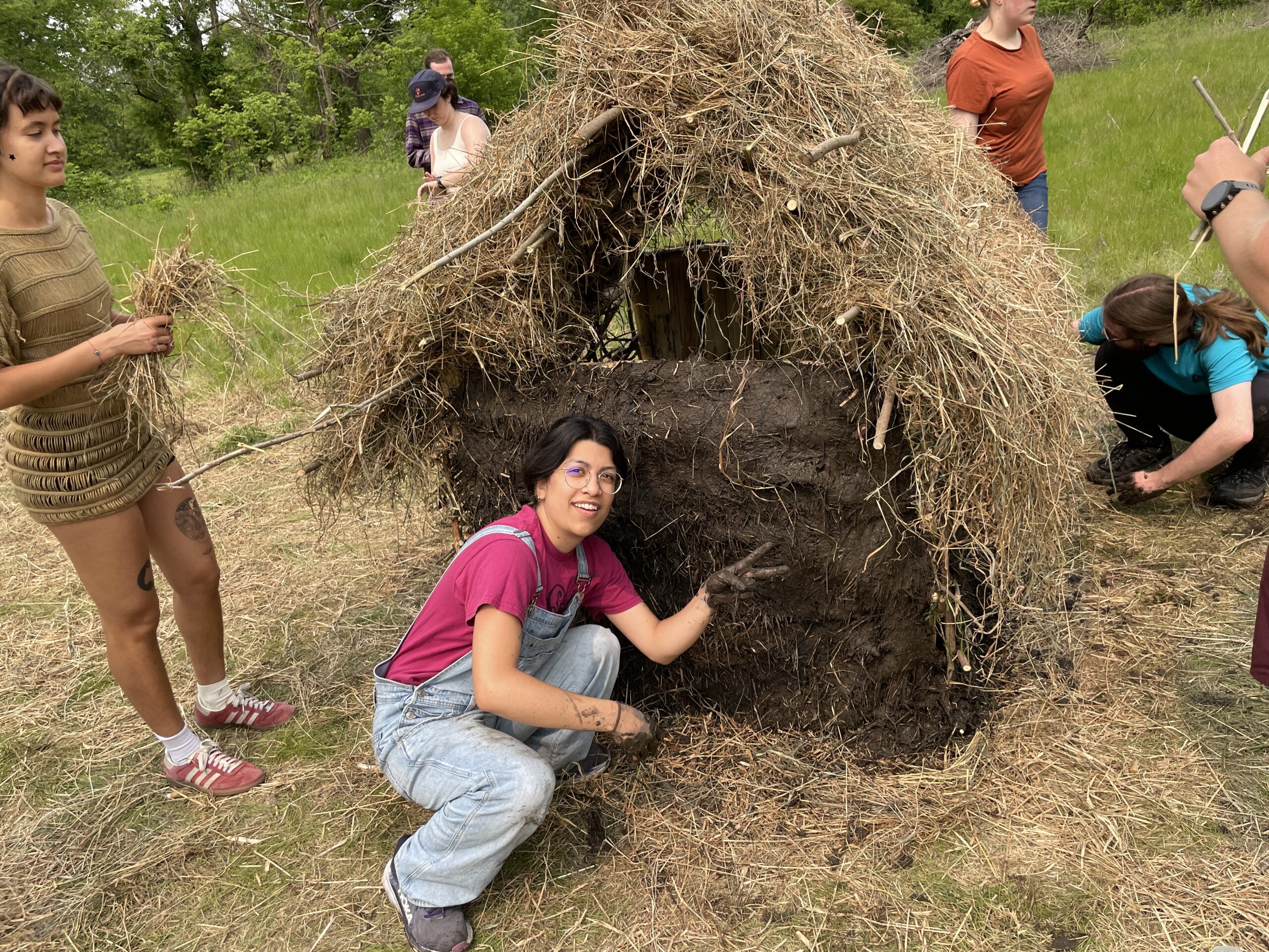 nearly finished structure